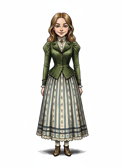 Mary's Character Pack - Victorian Illustration