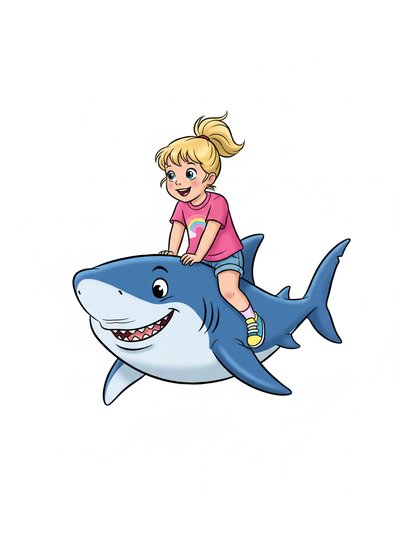 Ashley's Shark Adventure 🦈 - Golden Age Animation