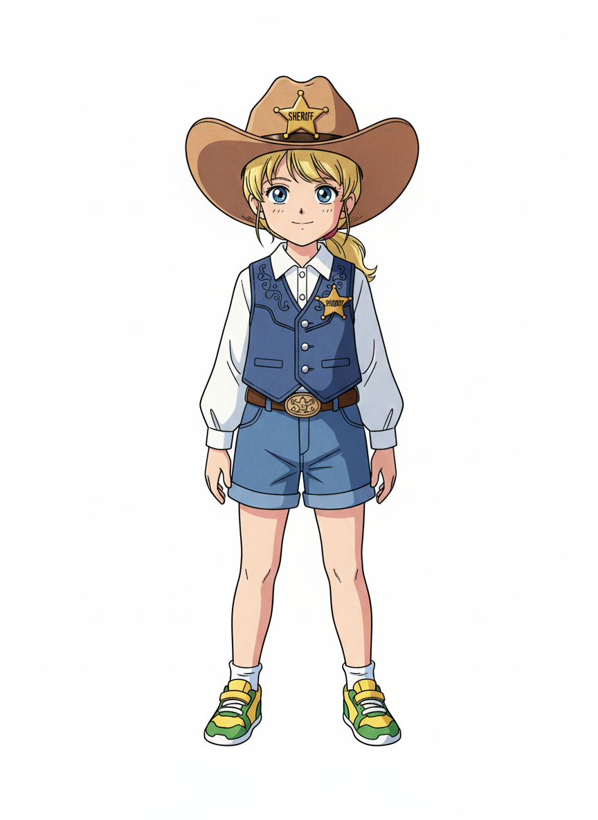 Sheriff Ash - Classic Anime