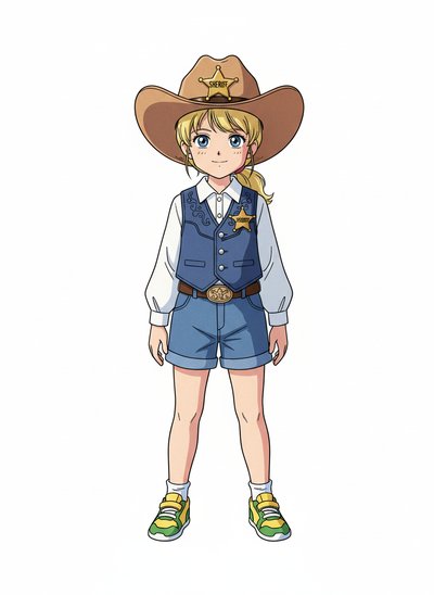 My Girl the Sheriff 🤠 - Classic Anime