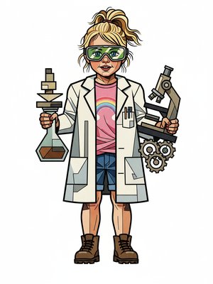 Scientist Character