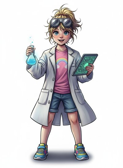 Ashley's Scientific Adventures 🧪 - Webtoon Anime