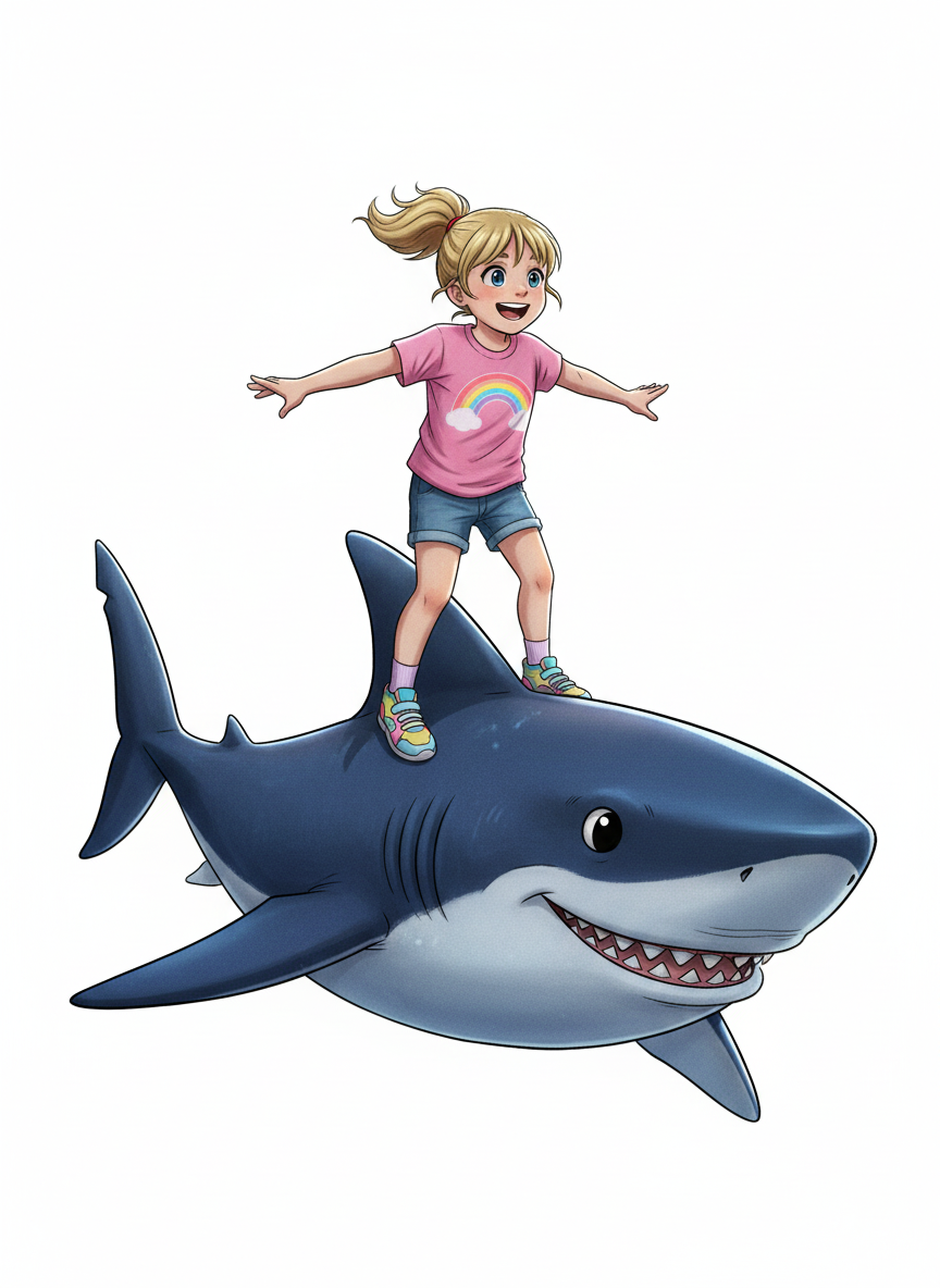 Sharkley Ashley - Webtoon Anime