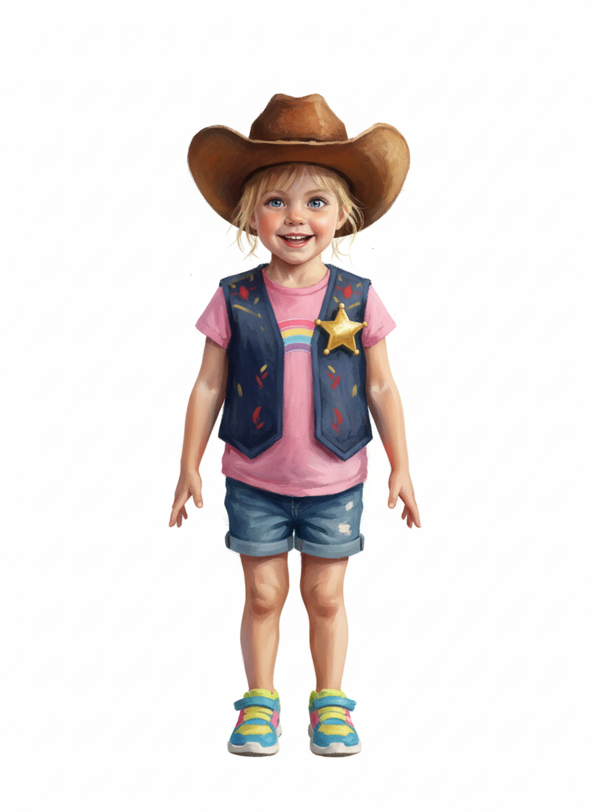 Sheriff Ash - Impressionist Painting