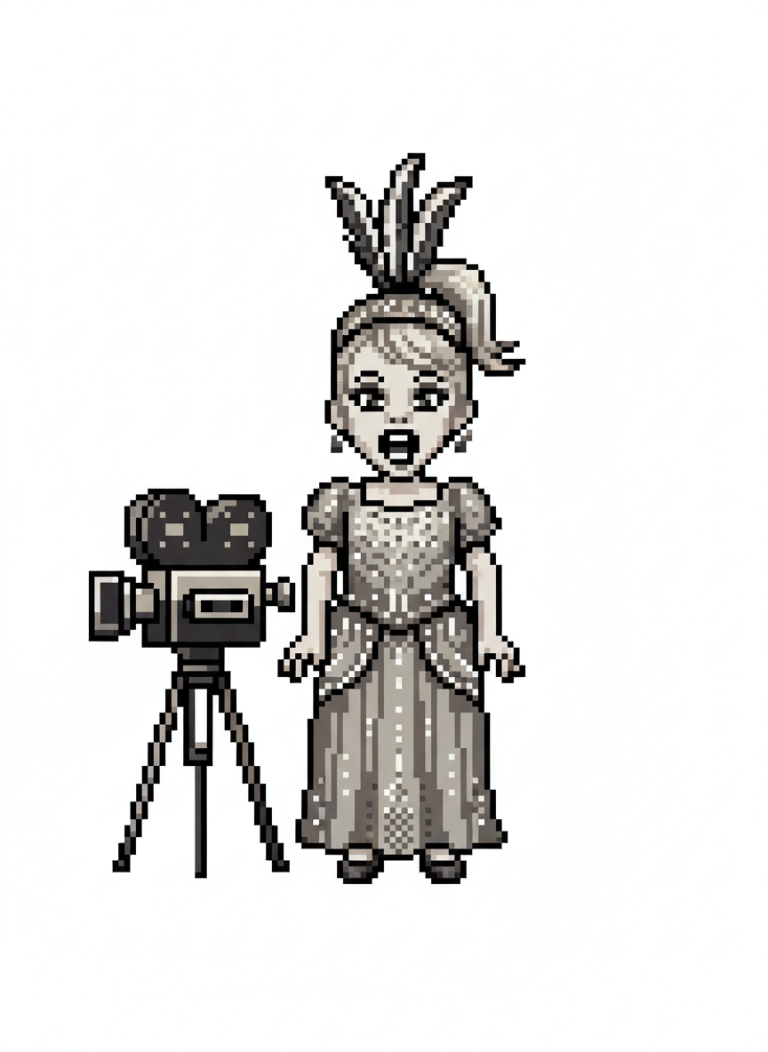 Ashley the Silent Star - Pixel Art