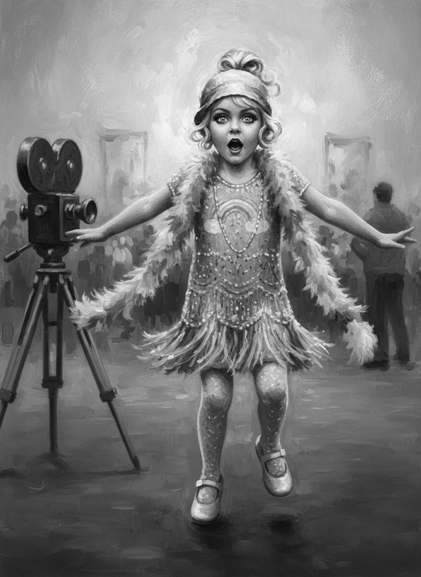 Ashley the Silent Star - Impressionist Painting