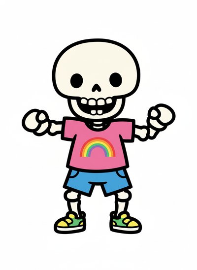 Ashley's Skeleton Adventures 🎃 - Preschool Simple