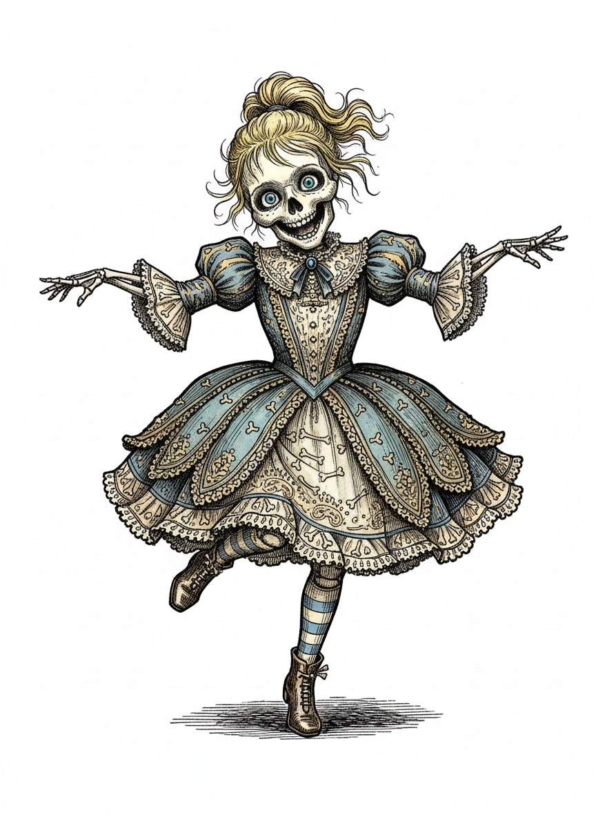 Ashley Bones - Victorian Illustration