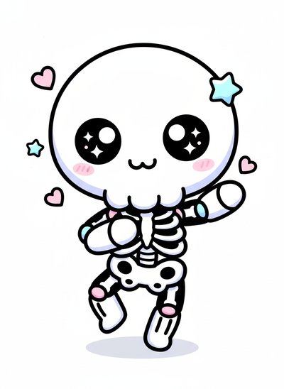 Ashley's Skeleton Adventures 🎃 - Kawaii Cute