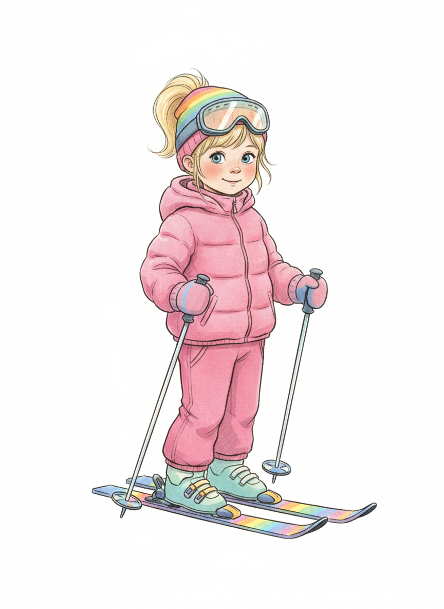 Ashley the Alpine Ace - Gentle Pencil