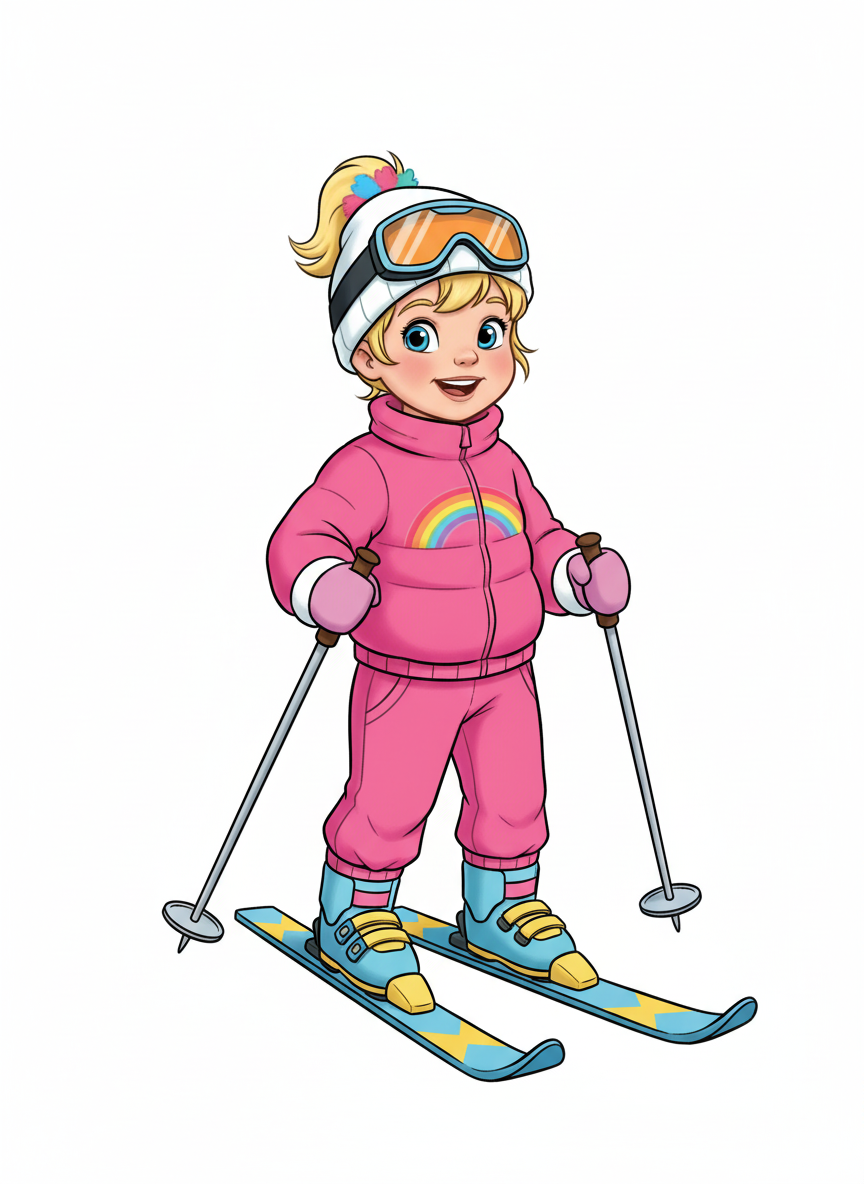 Ashley the Alpine Ace - Golden Age Animation