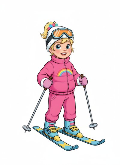 My Girl's Snowy Adventures ⛷️ - Golden Age Animation