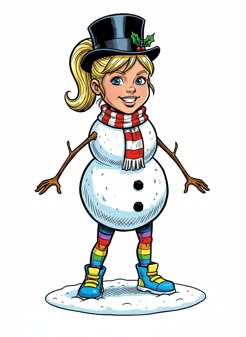 Ashley the Snowgirl - Comic Book