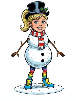 Snowman Character