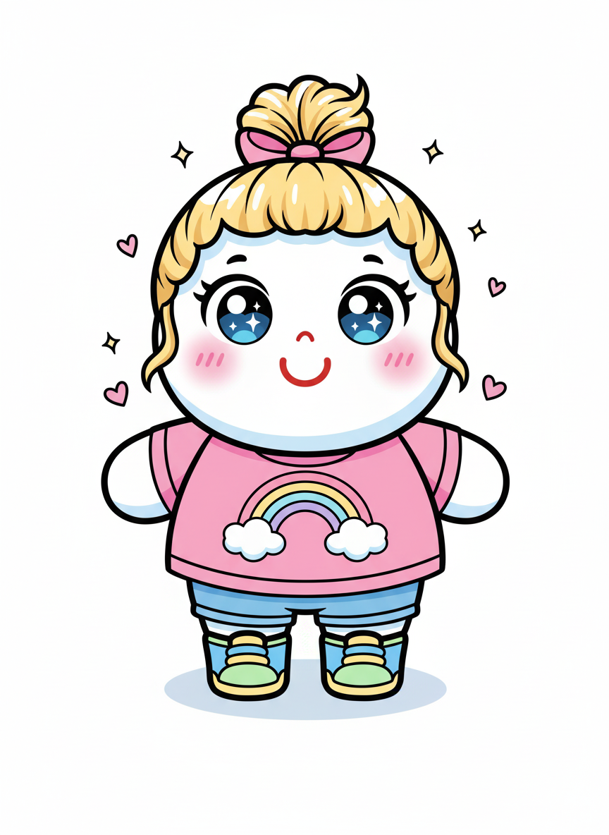 Ashley the Snowgirl - Kawaii Cute