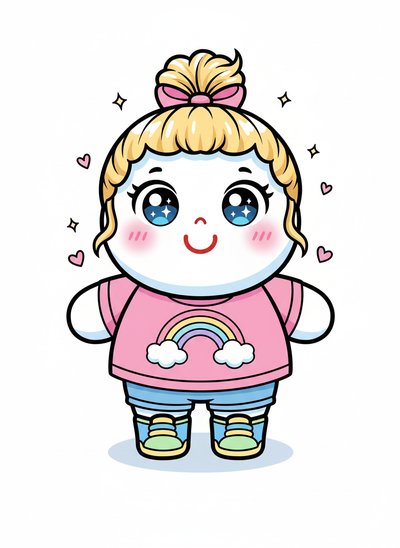 Ashley the Snowy Delight ☃️ - Kawaii Cute