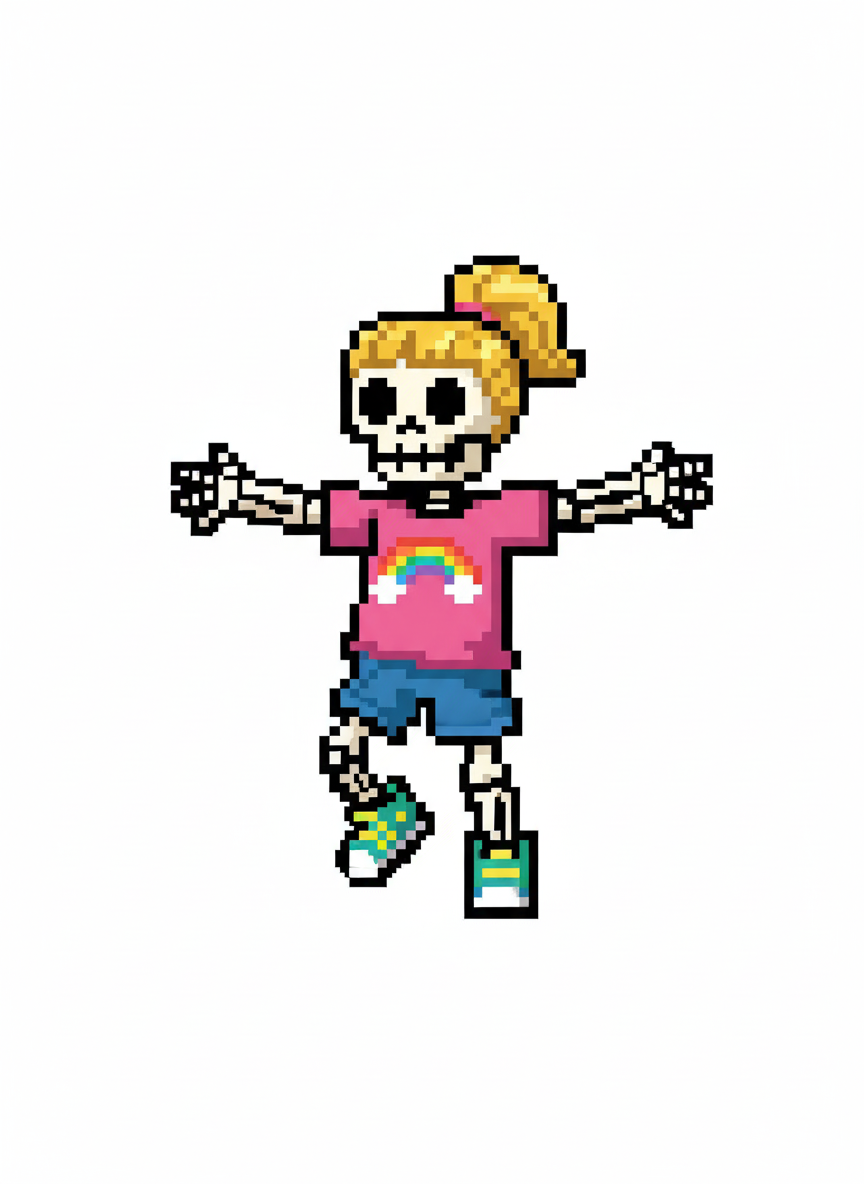 Ashley Bones - Pixel Art
