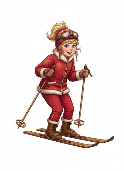 My Girl's Snowy Adventures ⛷️ - Fairy Tale Classic