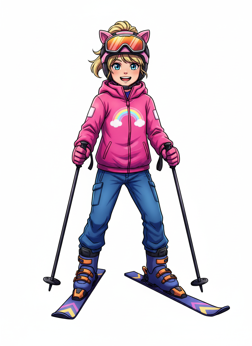 Ashley the Alpine Ace - Webtoon Anime