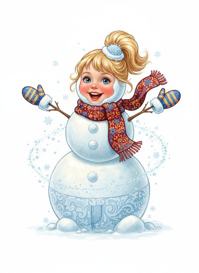 Ashley the Snowy Delight ☃️ - Fairy Tale Classic
