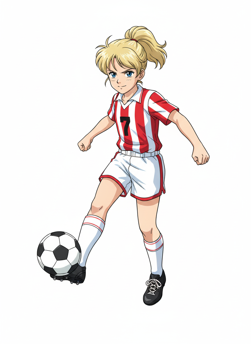 Ashley the Kicker - Classic Anime