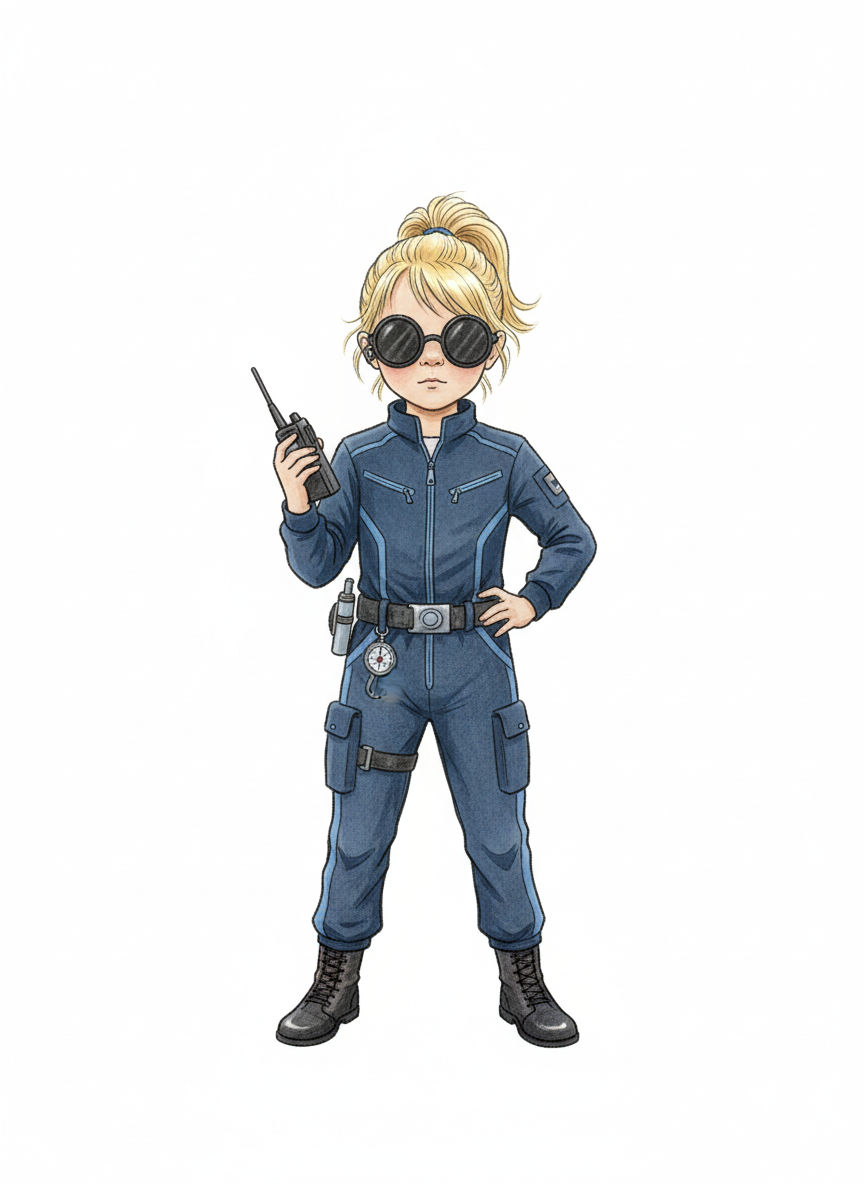 Secret Agent Ashley - Gentle Pencil