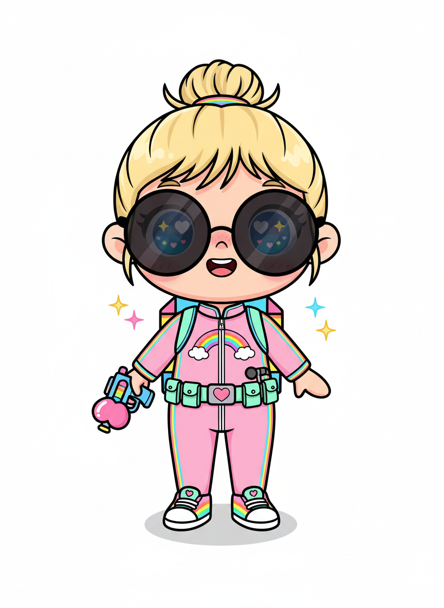 Secret Agent Ashley - Kawaii Cute
