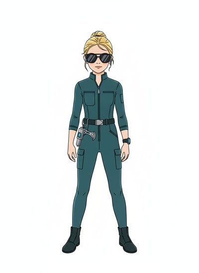 Ashley the Little Spy 🕵️‍♀️ - Minimalist