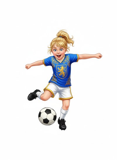 Ashley the Soccer Star 🌟 - Fairy Tale Classic