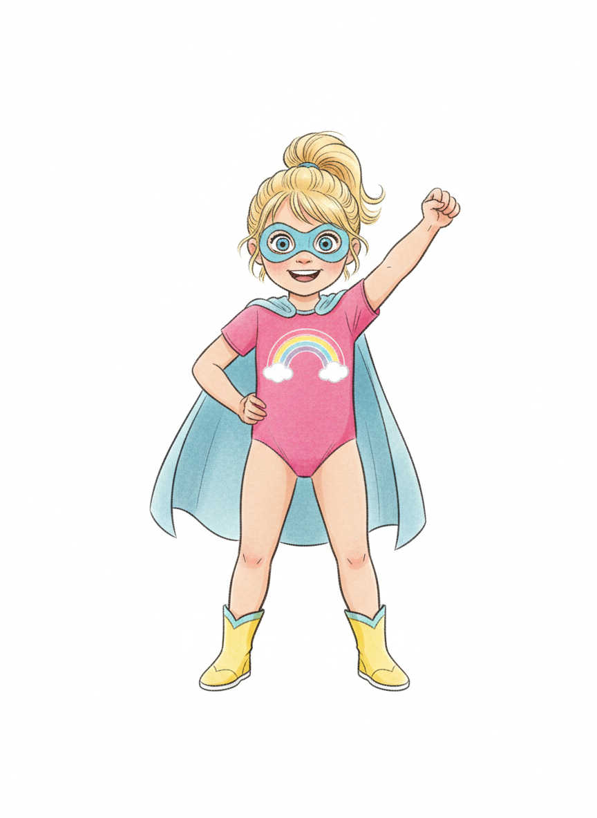 Ashley the Super Wonder - Gentle Pencil