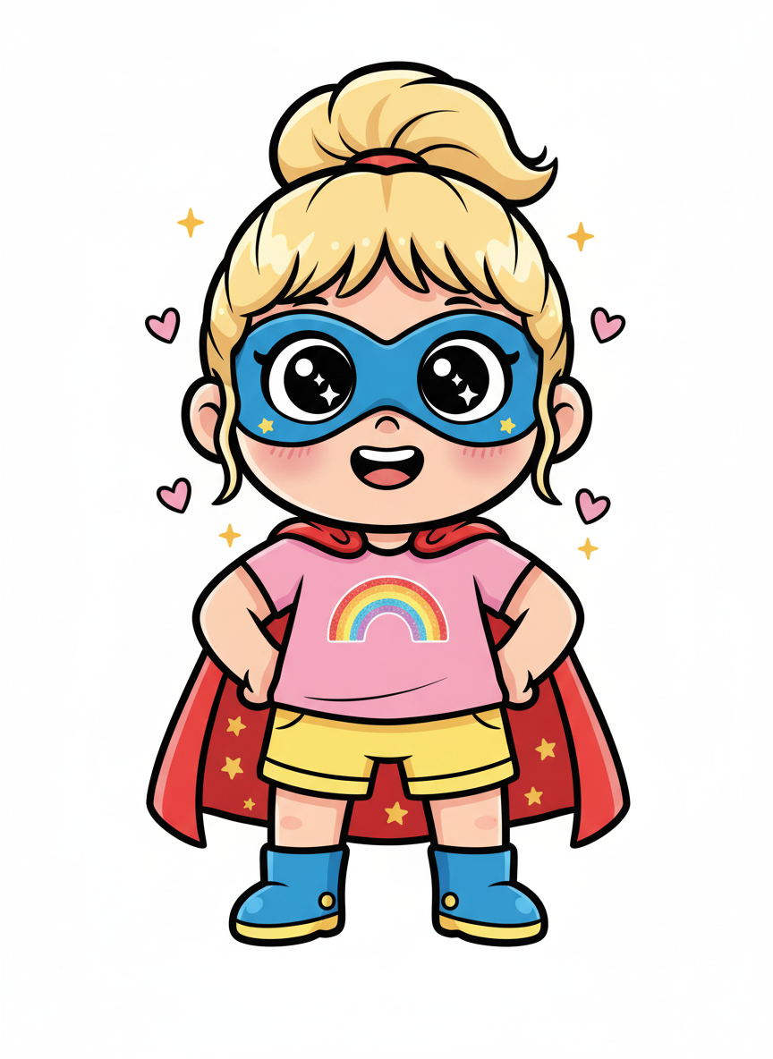 Ashley the Super Wonder - Kawaii Cute