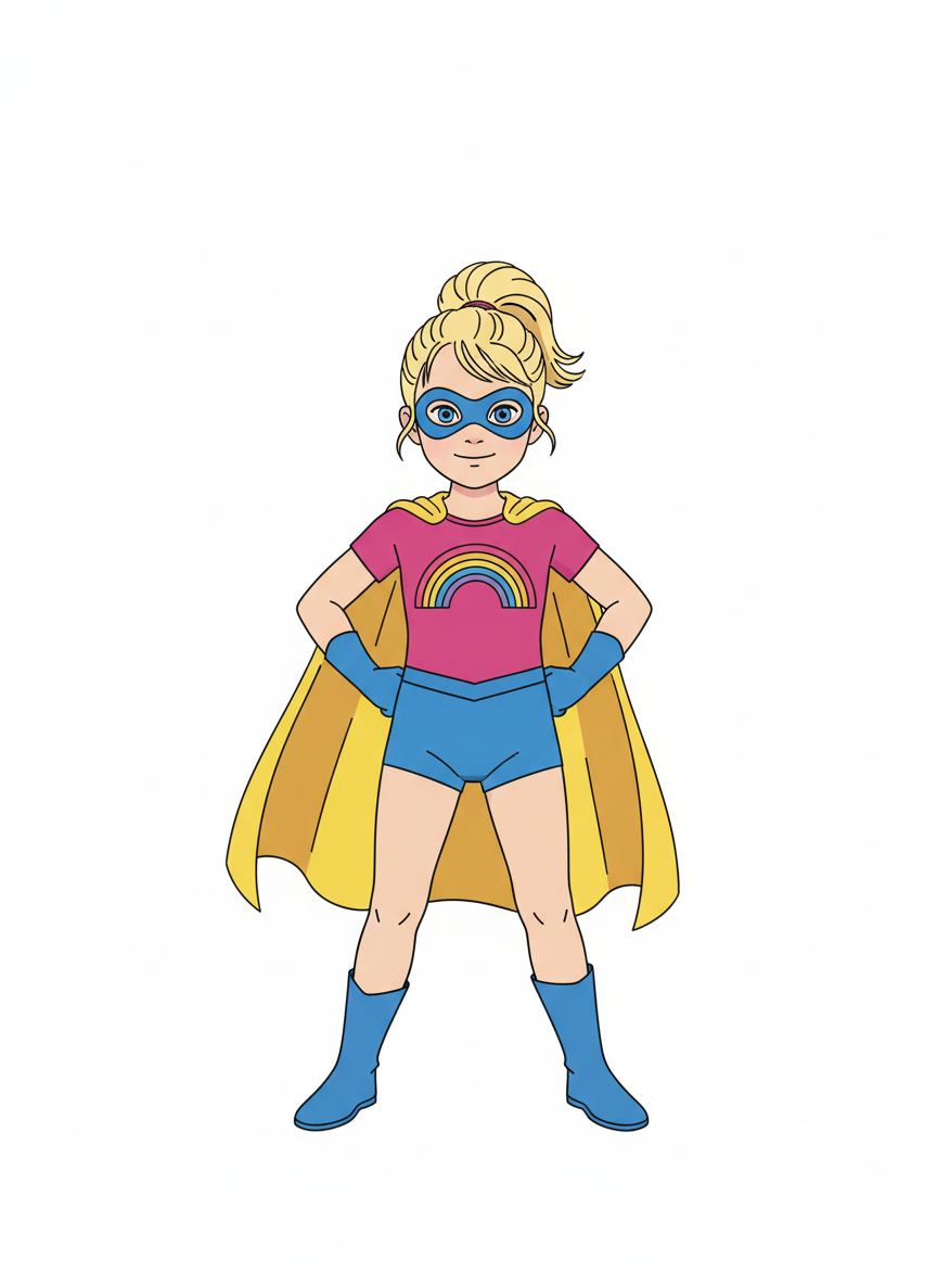 Ashley the Super Wonder - Minimalist