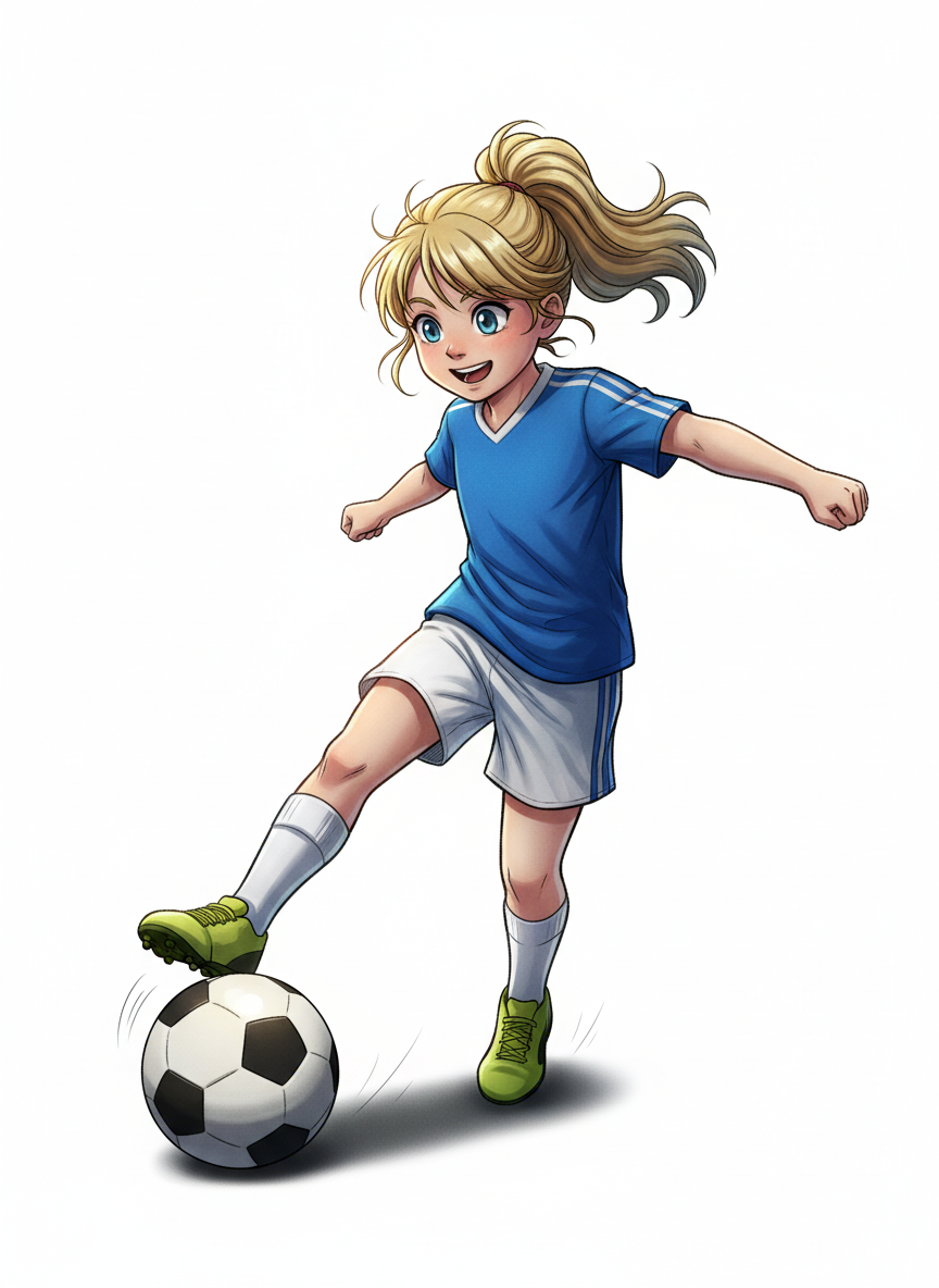 Ashley the Kicker - Webtoon Anime