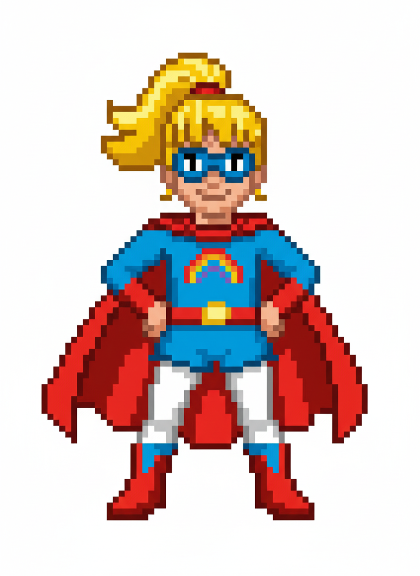 Ashley the Super Wonder - Pixel Art