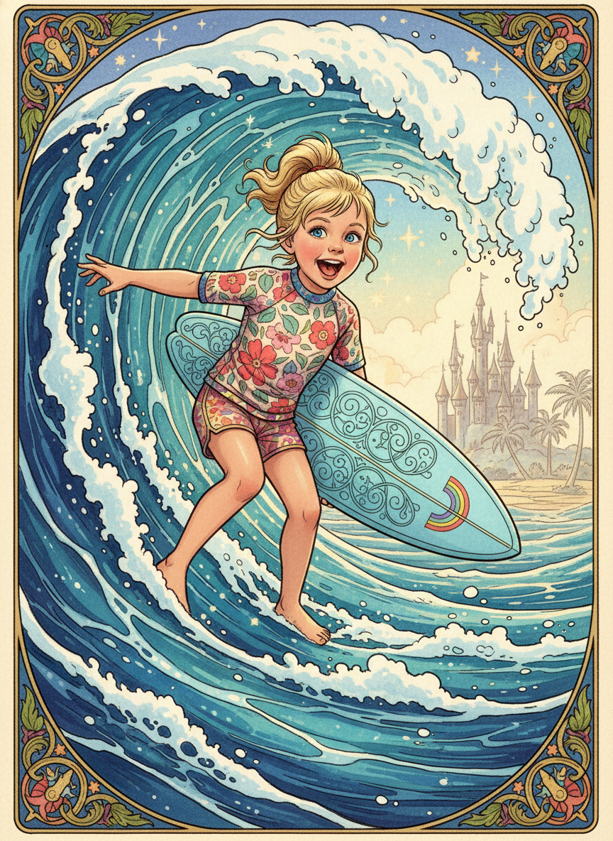 Surfer Ashley - Fairy Tale Classic