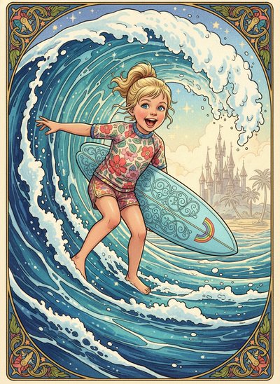Ashley's Surfer Adventures 🌊 - Fairy Tale Classic