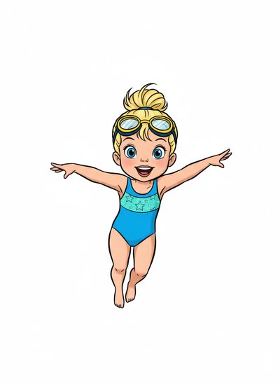Ashley's Splashing Adventures 🌊 - Golden Age Animation