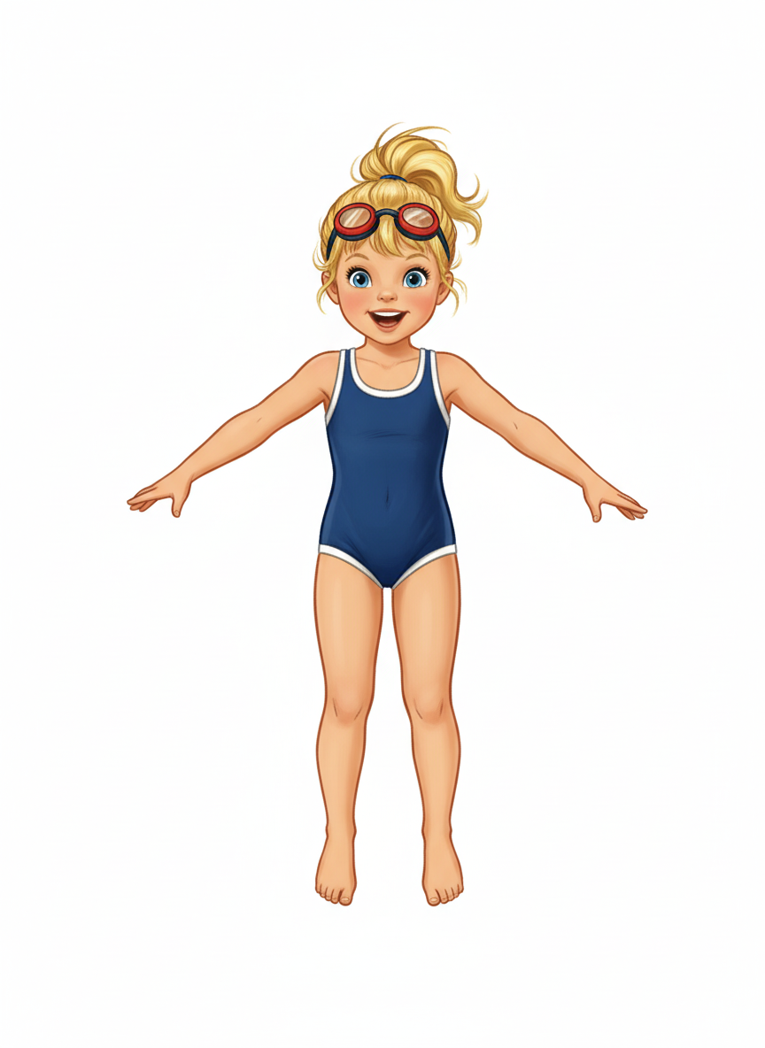 Ashley the Aqua Star - Vintage Storybook