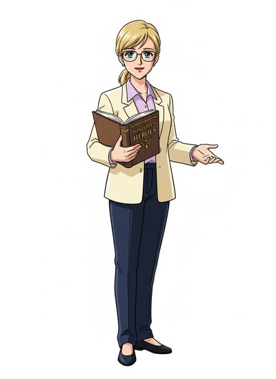 Ashley the Little Teacher 📚 - Classic Anime