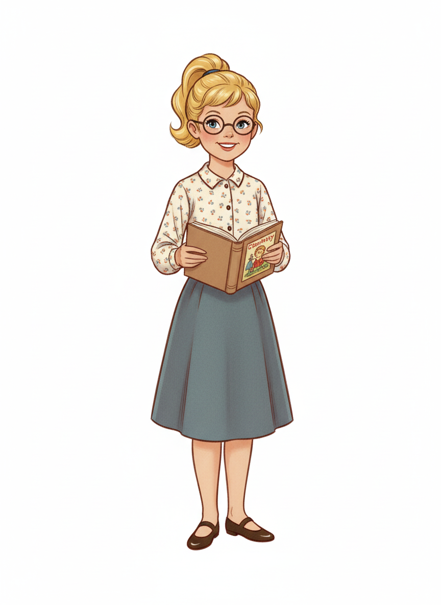 Teacher Ashley - Vintage Storybook