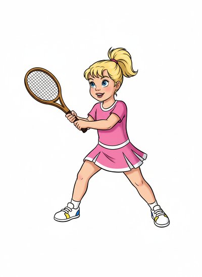 🎾 Ashley's Tennis Adventures - Golden Age Animation