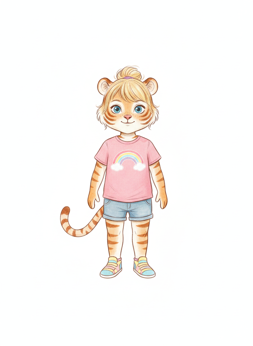 Ashley the Tigress - Gentle Pencil