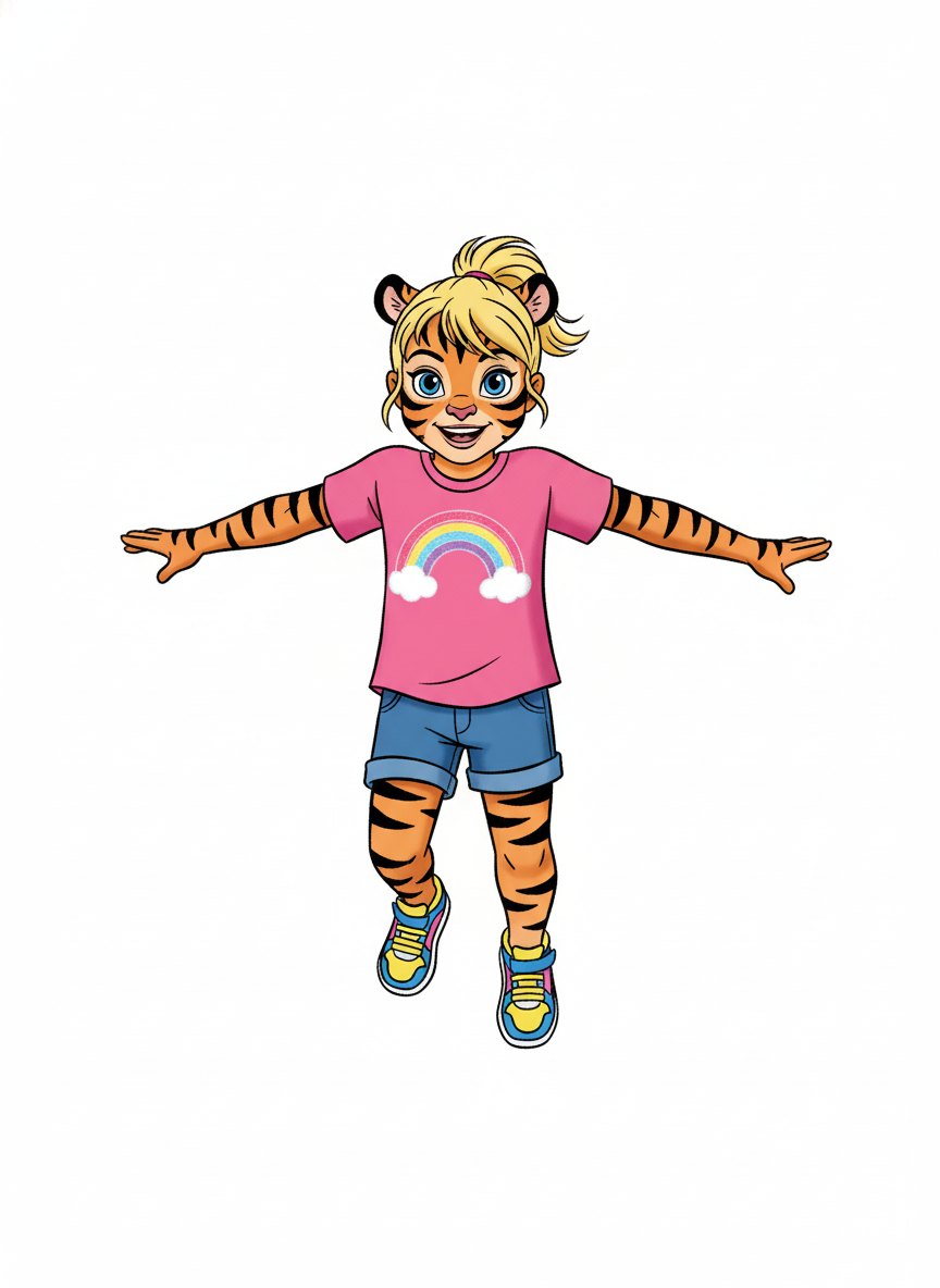 Ashley the Tigress - Golden Age Animation