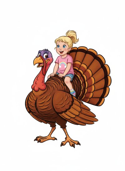 Ashley's Turkey Adventures 🦃 - Golden Age Animation