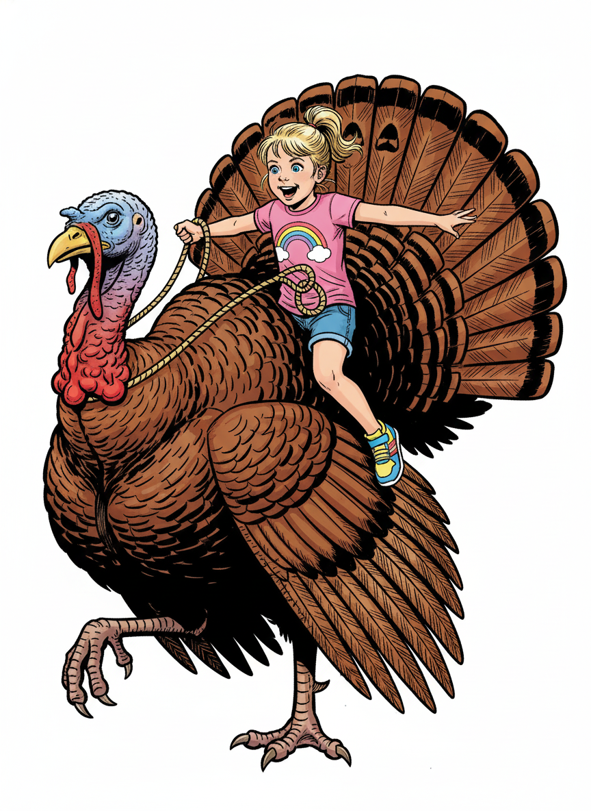 Turkey Ashley - Comic Book