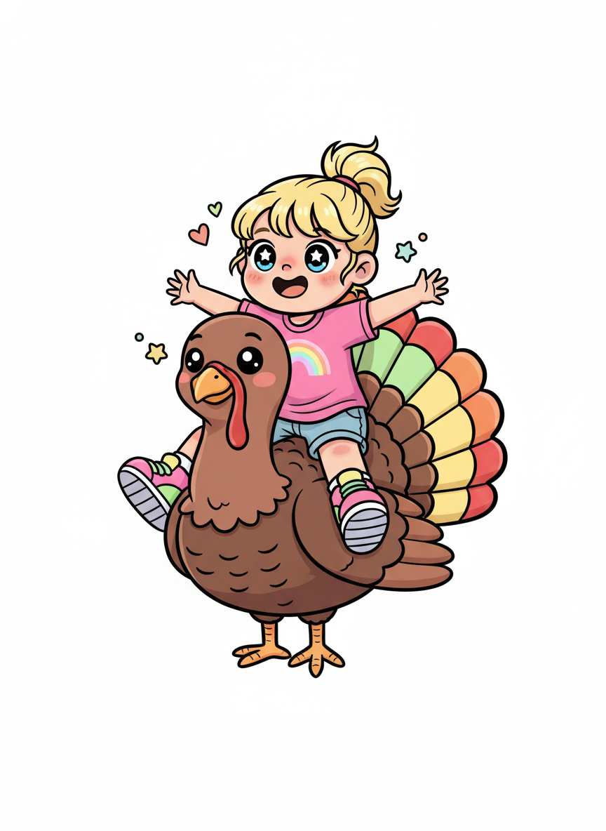 Turkey Ashley - Kawaii Cute