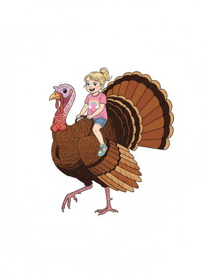 Ashley's Turkey Adventures 🦃 - Minimalist