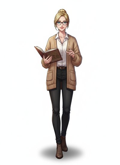Ashley the Little Teacher 📚 - Webtoon Anime