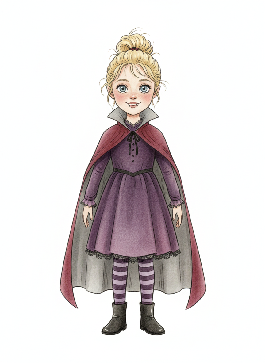 Ashlyn the Vampiress - Gentle Pencil