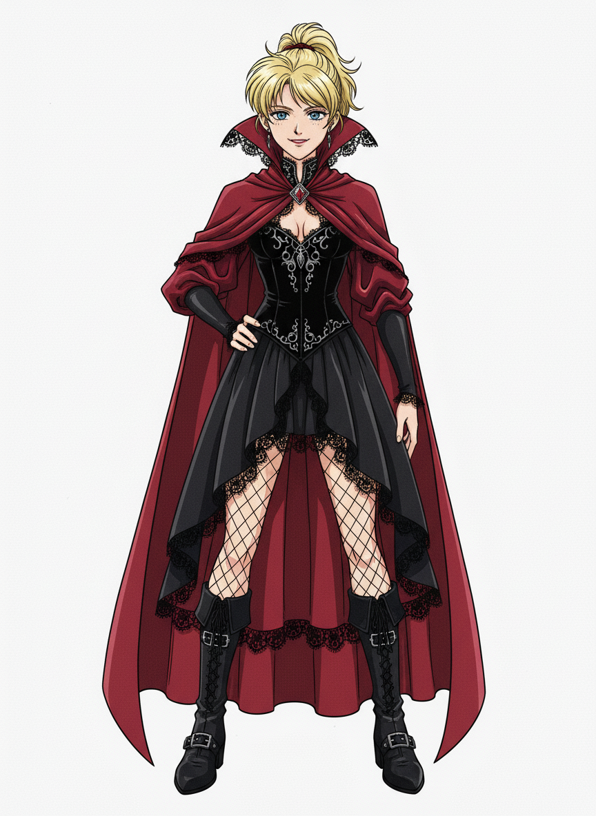Ashlyn the Vampiress - Classic Anime